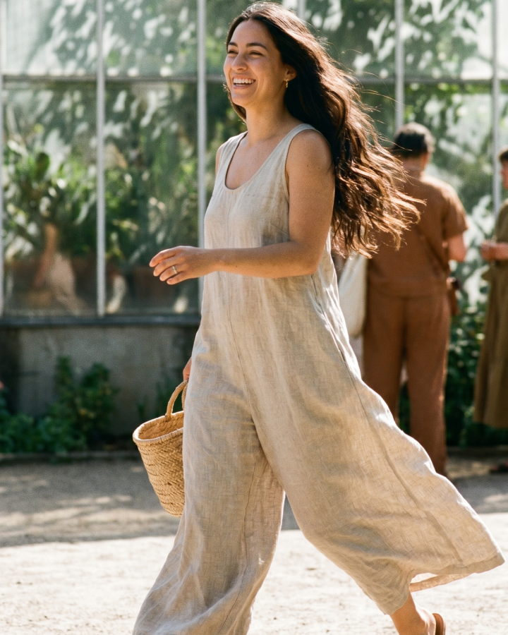 Best-selling linen collection styled together