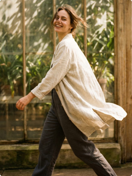 Women's linen fashion collection