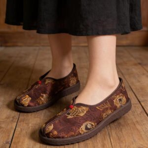 Handmade New Chinese Style Thousand Layer Cloth Shoes